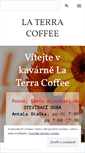 Mobile Screenshot of laterracoffee.com
